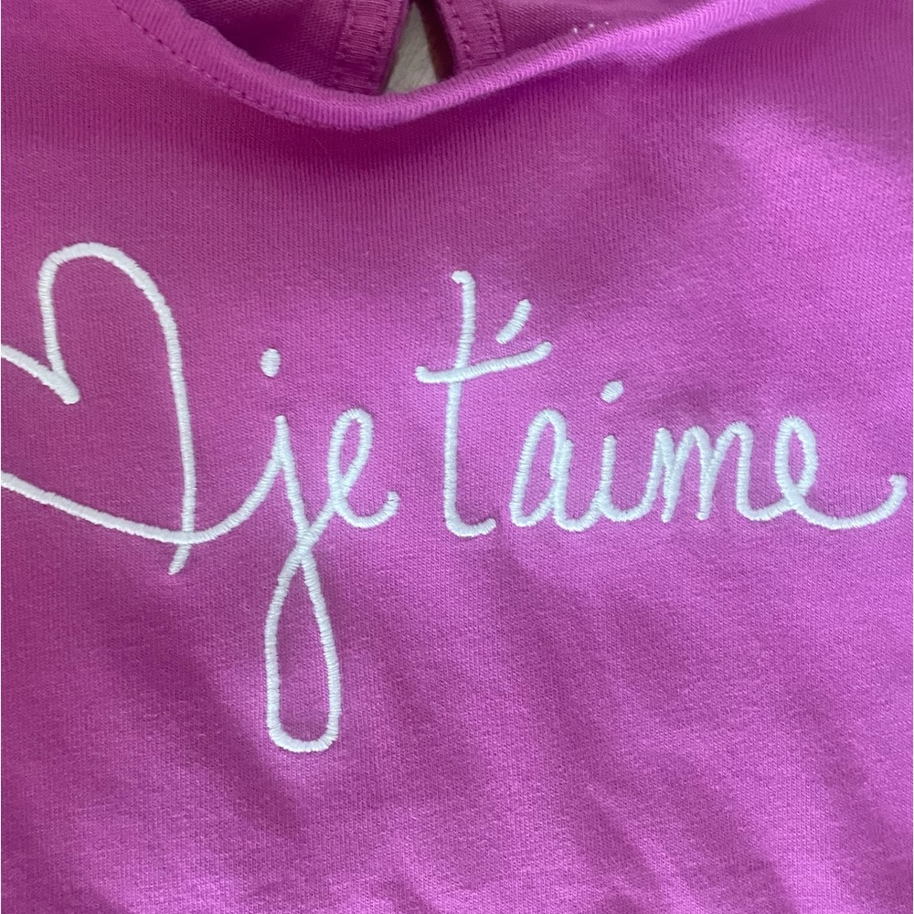 Janie and Jack long sleeved top 5 je’taime